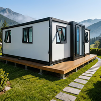 Maison préfabriquée extensible directement de l'usine, maison modulaire portable en conteneur à vendre, utilisable comme bureau ou appartement