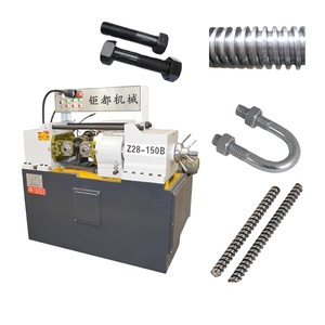 <span class=keywords><strong>Macchina</strong></span> per Filettatura Tiranti da Costruzione e <span class=keywords><strong>Macchina</strong></span> per la Produzione di Viti - Filettatrice con Motore da 7,5 kW ad Alta Produttività - Product Image 1