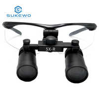 Lunettes grossissantes dentaires KEWO, loupe dentaire à fixation sur la tête, instruments chirurgicaux ORL pour une chirurgie de précision