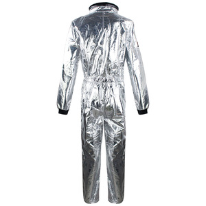 Costume de Cosplay Astronaute Adulte Argenté pour Halloween, Tenue de Scène en Vinyle - Product Image 2