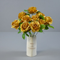 Golden Rose Bobo ballon fleur Saint Valentin 2024 décoration fleur éternelle