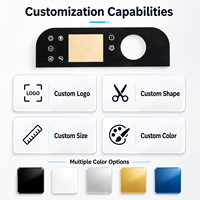 Panneau acrylique PC/PMMA durable pour console de jeu et robot intelligent, utilisé pour le changement de mode, le contrôle des actions et l'opération