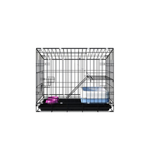 Gabbia pieghevole per animali domestici in grassetto con doppie porte - Product Image 2