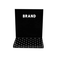 Exhibidor de Acrílico en Forma de L con Logotipo Personalizado APEX para Tiendas de Cosméticos, con Tratamiento de Superficie Pulido, para Servicio OEM/ODM