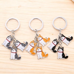 Porte-clés personnalisé en alliage de zinc, motif astronaute de dessin animé, pendentif pour clés - Product Image 2