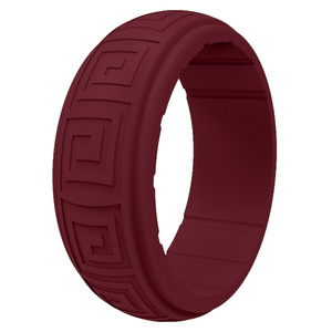 Confezione da 10 <span class=keywords><strong>Anelli</strong></span> in Silicone da Uomo, Fede Nuziale <span class=keywords><strong>Il</strong></span> <span class=keywords><strong>Signore</strong></span> <span class=keywords><strong>degli</strong></span> <span class=keywords><strong>Anelli</strong></span>, Anello in Silicone Larghezza 8 mm Spessore 2,5 mm - Product Image 6
