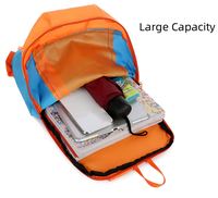MKW4116 10 pièces Sac à dos léger personnalisé avec logo Sac à dos de sport décontracté portable pour l'extérieur Voyage Randonnée Sacs de 10L