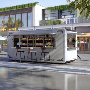 WE Cabines de centre commercial modulaires préfabriquées Magasins détachables et mobiles <span class=keywords><strong>Espace</strong></span> d'affaires de loisirs dans le quartier commercial - Product Image 3