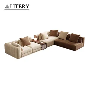 Modern Elegance Leder Couch Set Wohnzimmer Sofa Durable Comfort Chic Wohn möbel