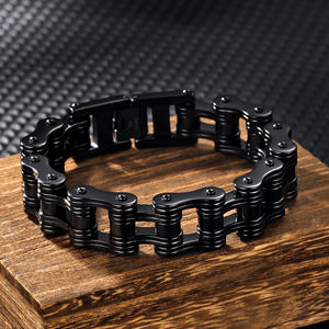 <span class=keywords><strong>Chaîne</strong></span> <span class=keywords><strong>de</strong></span> <span class=keywords><strong>vélo</strong></span> personnalisée <span class=keywords><strong>Bracelet</strong></span> en acier inoxydable pour <span class=keywords><strong>homme</strong></span> Bijoux Punk Cool Rocker <span class=keywords><strong>Bracelet</strong></span> pour <span class=keywords><strong>homme</strong></span> - Product Image 6
