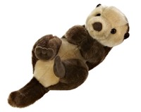 Thérapie de soulagement du stress autisme peluche pondérée jouet en peluche coréenne loutre de mer belle Sealife peluche jouet usine directe pour sensoriel