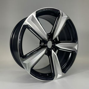 Ruedas de aleación en forma de espada personalizadas de gama alta de 17-20 pulgadas 5X112 Hub Nuevo diseño de cinco radios <span class=keywords><strong>Audi</strong></span> <span class=keywords><strong>A3</strong></span> A4 A5 Modelo 30mm Aleación - Product Image 5