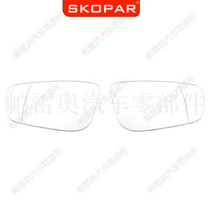 Lente de espejo retrovisor para BMW G28 G38 2003-2007, lado derecho e izquierdo, pieza de repuesto 51167445414 51167445413, ABS negro - Product Image 5