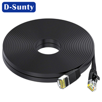 Cat6 1m 100% cuivre UTP mince câble Ethernet connecteurs RJ45 souples câbles réseau plats Cat 6 ROHS 8P8C cordon de raccordement