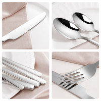 Premium Besteckset Modernes Gabel-Löffel-Messer-Set Luxuriöses Edelstahl-Besteckset