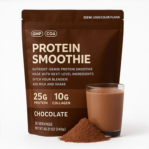 妊娠中の女性用ではない大人の筋肉ビルディングのための草-餌プロテインパウダースムージー非GMOコラーゲンサプリメント - Product Image 2