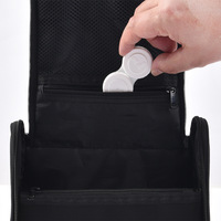 Haute qualité étanche voyage Portable cosmétiques sac à la mode suspendu visage lavage ustensile boîte fermeture éclair non imprimé trousse de toilette