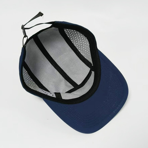 Tùy Chỉnh Không Thấ<span class=keywords><strong>m</strong></span> Nước Nylon 5 Bảng Điều Chỉnh Thoáng Khí Phẳng Brim Không Có Cấu Trúc Trại Trucker <span class=keywords><strong>M</strong></span>ũ Bóng Chày <span class=keywords><strong>M</strong></span>ũ Cho Nam Giới - Product Image 3