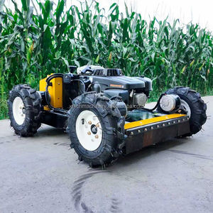 Mesin pemotong rumput cerdas yang ditingkatkan dengan pengendali jarak jauh stabil mesin penyiangan roda sistem baru - Product Image 1