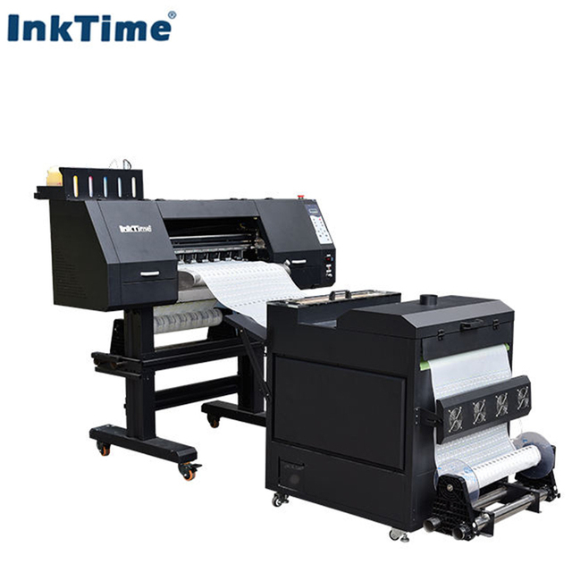 InkTime Hot 60CM DTF Inkjet Printer Set Heat Transfer T-shirt Printing Machine Direct to Film Printer with XP600 Print Head