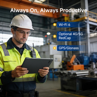 Tableta Robusta de 10.1 Pulgadas con Windows 11, Resistente al Agua IP67, Intel N150, 4G, 5G, Escáner de Código de Barras 1D/2D, NFC, GPS, PC Industrial Personalizado OEM