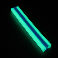 Gaine diffuseur de lumière flexible en silicone fluorescent LED sur mesure, extrudée, pour éclairage en bande, avec service de découpe