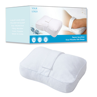 Coussins de genoux portables en fibre de polyester pour dormeurs latéraux, relaxants et réglables, pour le sommeil, l'avion, le camping, l'hôtel - Vente en gros usine