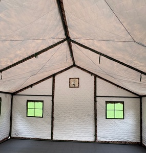 Tente tactique <span class=keywords><strong>camouflage</strong></span> durable personnalisée SZJ 5m x 6m avec couche isolante - Product Image 6