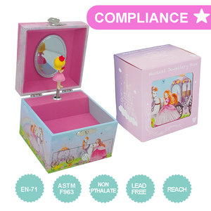 Caja <span class=keywords><strong>de</strong></span> Música <span class=keywords><strong>de</strong></span> Madera Jakos con Temática <span class=keywords><strong>de</strong></span> <span class=keywords><strong>Princesas</strong></span>, Juguete para <span class=keywords><strong>Niñas</strong></span>, Regalo <span class=keywords><strong>de</strong></span> Cumpleaños y Navidad, Material MDF, Mecanismo <span class=keywords><strong>de</strong></span> Cuerda, Sonido Duradero - Product Image 4