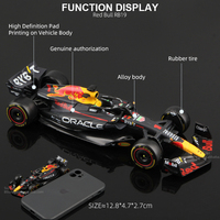 Bburago 1:43 Saison 2024 Modèle Réduit en Alliage de Voiture Max Verstappen Jouet Moulé Sous Pression Formule 1 Benz W15 McLaren MCL38 Redbull RB20 F1 SF-24