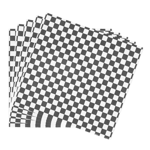 Papel Encerado para Alimentos, <span class=keywords><strong>Hamburguesas</strong></span>, 100 Hojas Negras de 26 x 28 cm, Hojas Deli para Sándwiches, Papas Fritas, Cestas, <span class=keywords><strong>Hamburguesas</strong></span>, Barbacoas, China - Product Image 1
