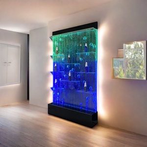 Hightech Digitale Acryl Bellenpaneel Beweegbare Programmagestuurde Led-Bellenwand Voor Wijnkast Moderne Schermen Kamerverdelers - Product Image 1