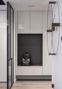 Meuble à chaussures coulissant moderne, sur mesure, en bois massif, pour salon, meubles de maison écologiques - Product Image 3