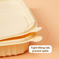 Fournisseur d'or NEWRAY Boîte à lunch pour enfants en papier kraft personnalisée sans BPA et compatible micro-ondes, emballage biodégradable avec couvercle