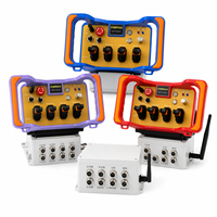Kit de Control Remoto por Radio para Grúa de Camión de Uso Pesado con Joystick Proporcional y Receptor
