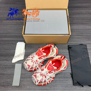 Chaussures de sport rétro de luxe en maille polyuréthane de haute qualité, baskets de marche et de course à lacets avec semelle extérieure souple en TPU 3XL - Product Image 4