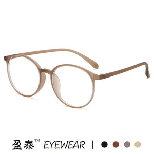 กรอบแว่นตา Yingtai ทรงกลม วัสดุ TR90 ป้องกันแสงสีฟ้า สำหรับทุกเพศ - Product Image 2