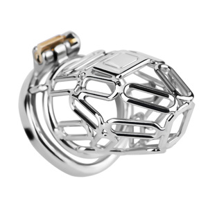 Jaula de Castidad Metálica para Hombres, Dispositivo de Castidad Masculina, Jaulas para Pene para Adultos, Jaula para Pene BDSM, Juguetes Sexuales de Bondage para Parejas - Product Image 2