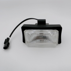 Faro halógeno directo <span class=keywords><strong>de</strong></span> fábrica <span class=keywords><strong>de</strong></span> 12V para carrito <span class=keywords><strong>de</strong></span> Golf, vehículos eléctricos, nuevo parachoques, Luz antiniebla cuadrada, piezas <span class=keywords><strong>de</strong></span> automóviles delanteras, pastillas - Product Image 3