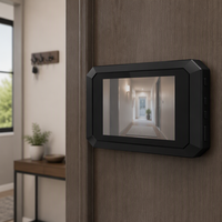 Pengintai Pintu Digital Video 3,97 Inci 2 MP Kamera Monitor Penglihatan Malam Pintar