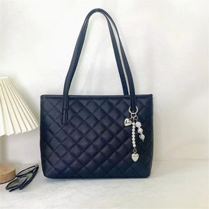 Sac à main élégant pour femme, bandoulière, fermeture ouverte, matière PU, tendance mode - Product Image 1