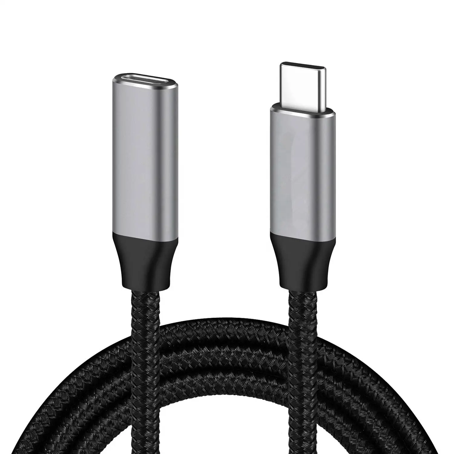 4K 60Hz 100W USB C Extension Fast Charging and Video Audio Data Adapter Cable for MacBook Pro ,iPad and more