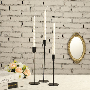 Black Golden Color <strong>Candle</strong> <strong>Stick</strong> Holder Iron Art Long <strong>Stick</strong> <strong>Candles</strong> Imitated <strong>Gold</strong> Wedding <strong>Candle</strong> <strong>Stick</strong> - Product Image 5