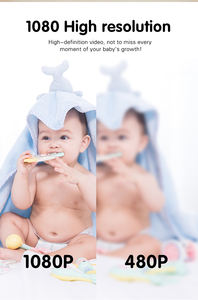 Monitores Inteligentes para Bebés Tuya con Audio Bidireccional, Alarma Sonora Inteligente, Monitoreo Remoto, Recordatorio de Alimentación, Detección de Temperatura - Product Image 2