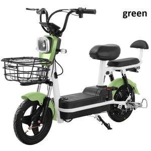 Vente en gros <span class=keywords><strong>de</strong></span> trottinettes électriques 14 pouces 48V à 2 roues avec pédale pour les trajets urbains, système <span class=keywords><strong>de</strong></span> <span class=keywords><strong>frein</strong></span> à <span class=keywords><strong>tambour</strong></span>, grand panier <span class=keywords><strong>avant</strong></span> - Product Image 4