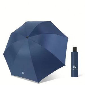 Parapluie pliant personnalisé avec logo imprimé, pare-soleil, coupe-vent, promotionnel, cadeau personnalisé - Product Image 1