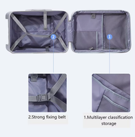 Poussette et valise multifonctionnelles pour enfants, tendance, imperméables et résistantes à l'usure, avec siège de transport et coffre