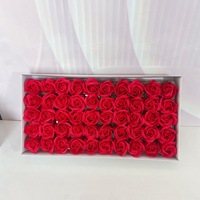 Livraison Directe Usine – Grand Bouquet de Roses Artificielles à Trois Couches en Forme de Fleurs de Savon, Matériau à Base d'Eau, Vente en Gros Direct Fabricant
