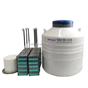 65 /95/175l liquid nitrogen tank 216mm wide mouth large caliber vaccine sample storage freezer dewar