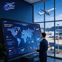 Agent logistique de livraison directe Chine-USA, service de livraison DDP porte-à-porte